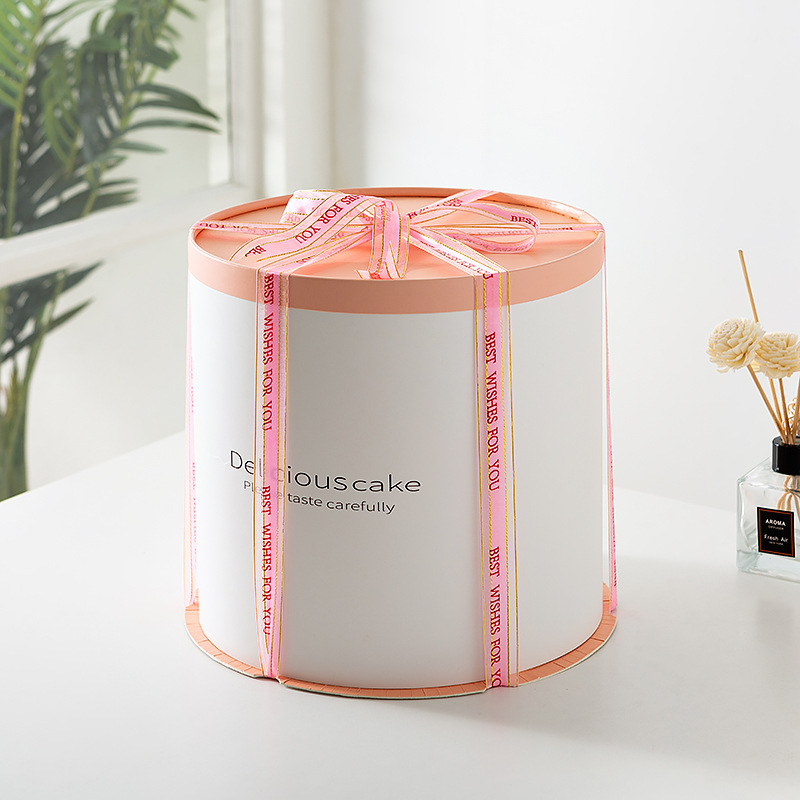 Cylindrical cake box supplier Custom Cardboard Boxes