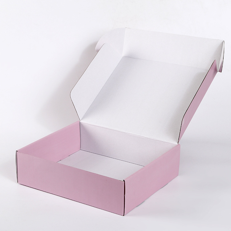 Light purple corrugated boxes manufacture Custom Cardboard Boxes
