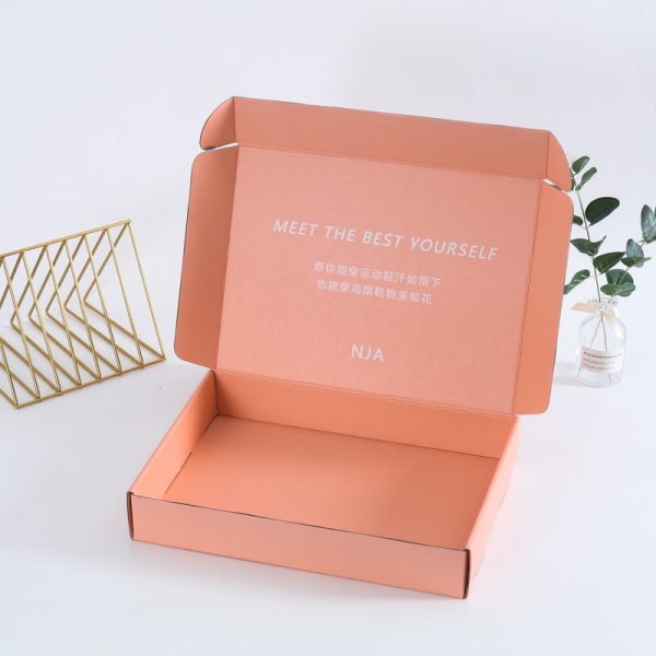 Orange color printed aircraft box (1)