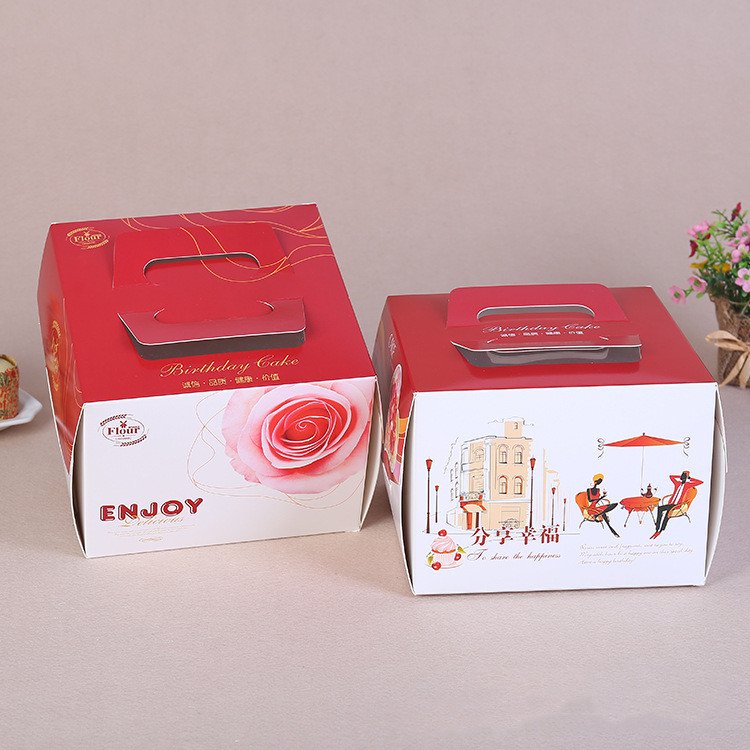 6 inch cake boxes with window