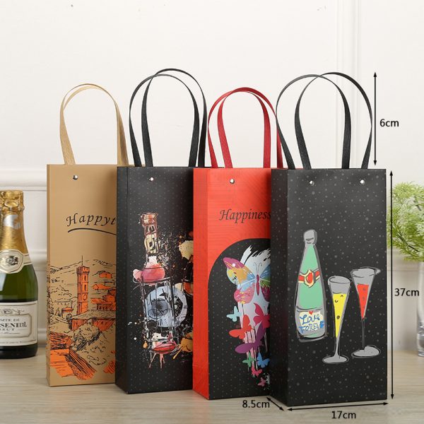 Cartoon printed wine box (5)