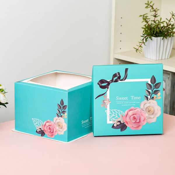 Color print cake box wholesale (1)