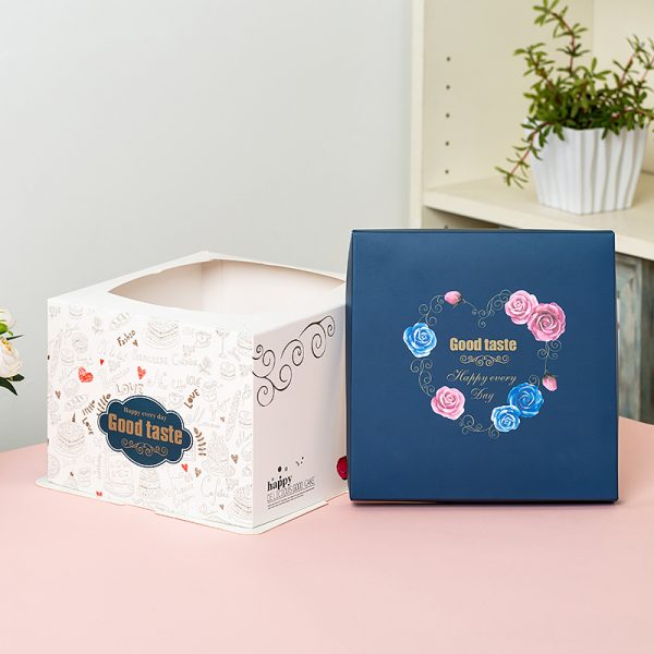 Color print cake box wholesale (2)