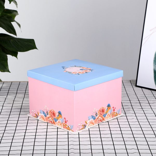 Custom pattern cake boxes (4)