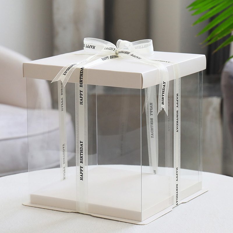 transparent boxes wholesale