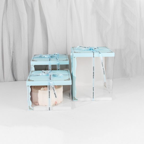 Translucent creative cake box (3)