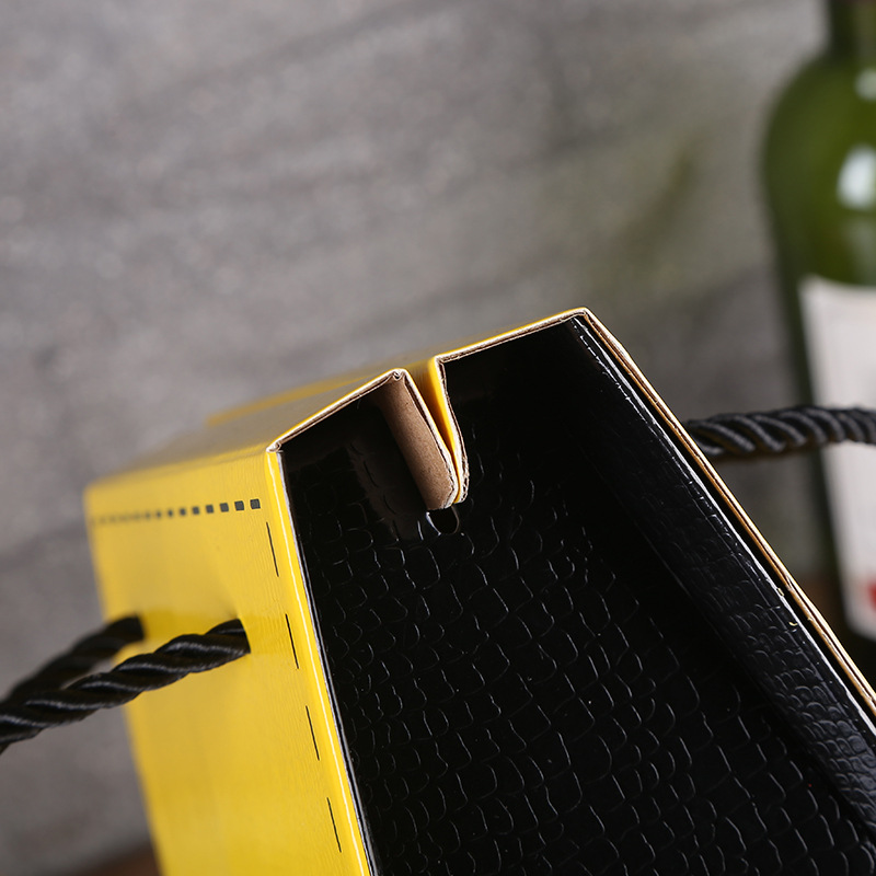 Two red wine carrying cases Custom Cardboard Boxes