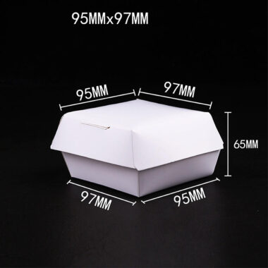 hamburger packaging box supplier