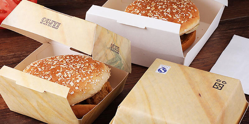 hamburger packaging box supplier
