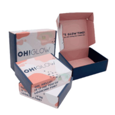 corrugated mailer box for clothing