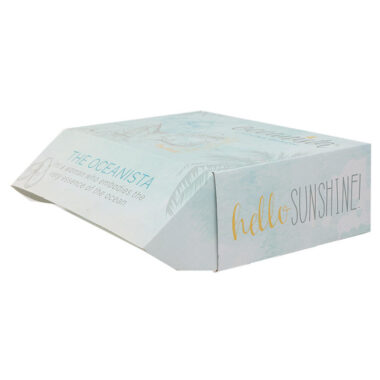 printed corrugated mailer box for clothing