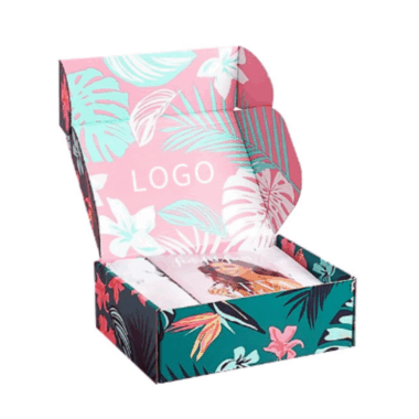 corrugated mailer box for clothing