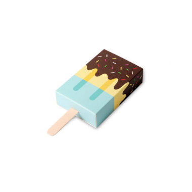 ice cream shape candy box