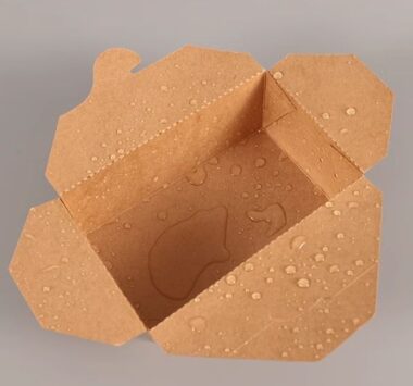 kraft paper bento lunch box