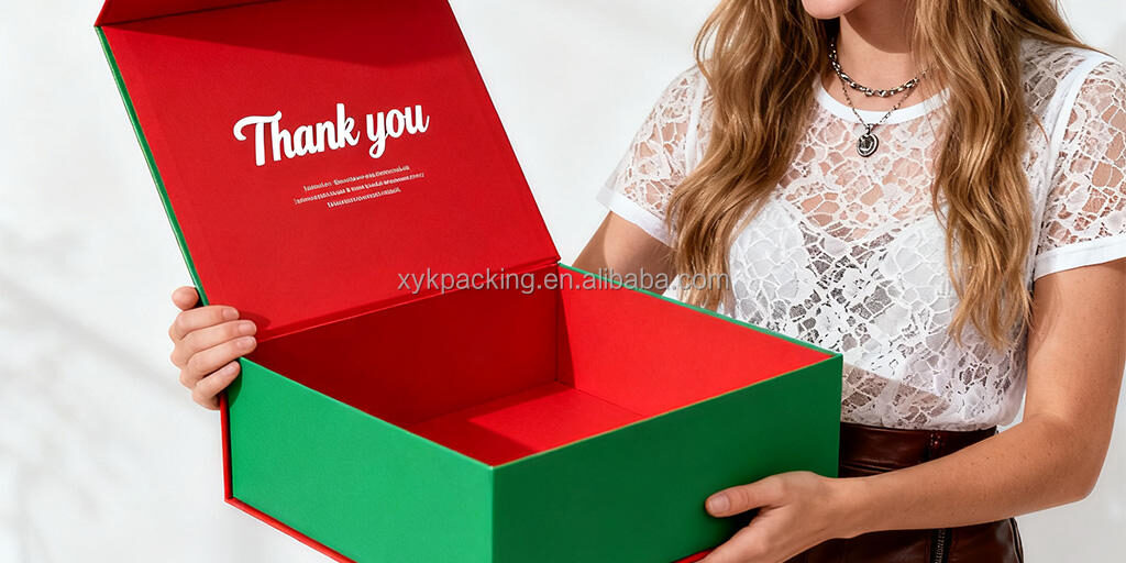 Custom Black Magnetic Folding Gift Box Factory for Luxury Clothing