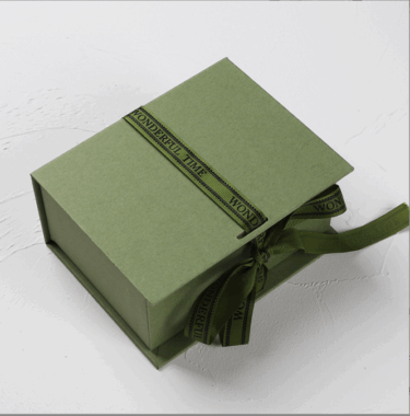 Blue magnetic rigid gift box