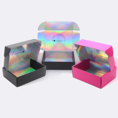 cardboard mailer box with self-sealing
