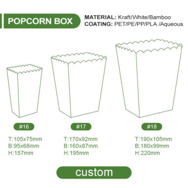 Custom corrugated kraft paper pizza boxes