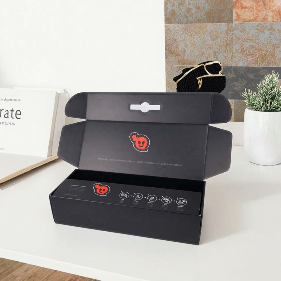 Custom corrugated paper box