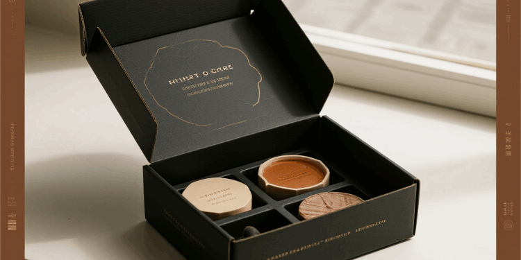 corrugated cosmetic self-seal mailing box