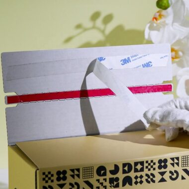 corrugated zipper self seal mailer box