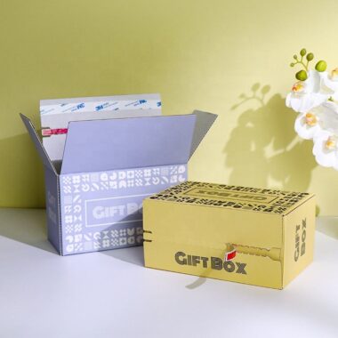 corrugated zipper self seal mailer box