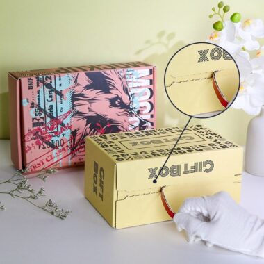 corrugated zipper self seal mailer box