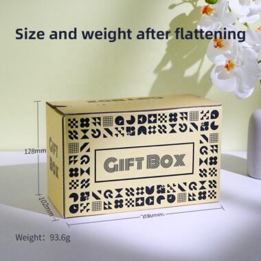 corrugated zipper self seal mailer box