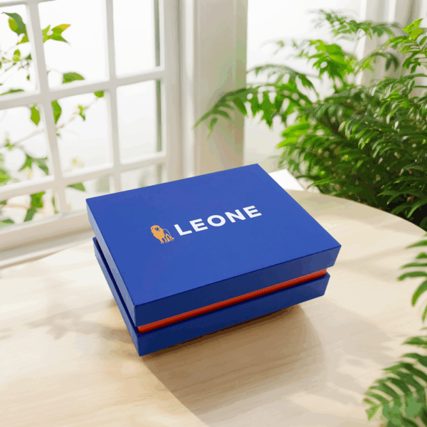 Custom elegant rigid paperboard gift box
