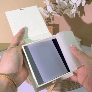 rigid paper box for seasonal gifts