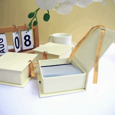 rigid paper box for seasonal gifts