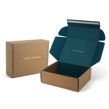 Custom kraft adhesive mailer box