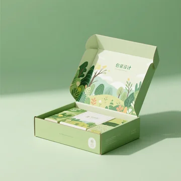 Custom folding cardboard mailer box