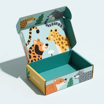 Custom folding cardboard mailer box