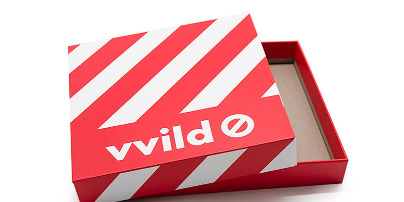 Custom logo gift paper box