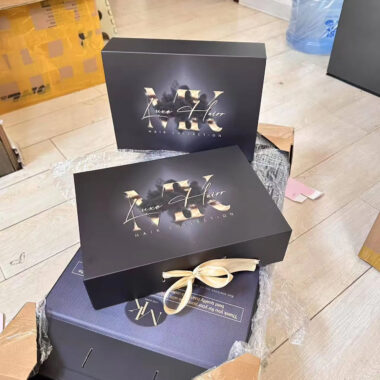 magnetic folding cardboard gift box