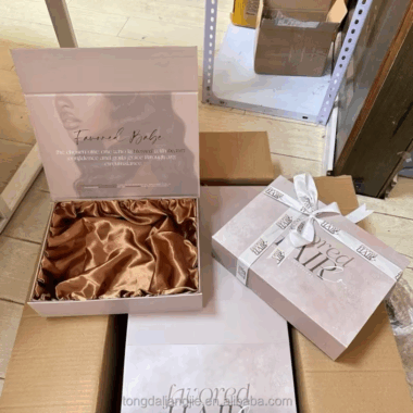 magnetic folding cardboard gift box
