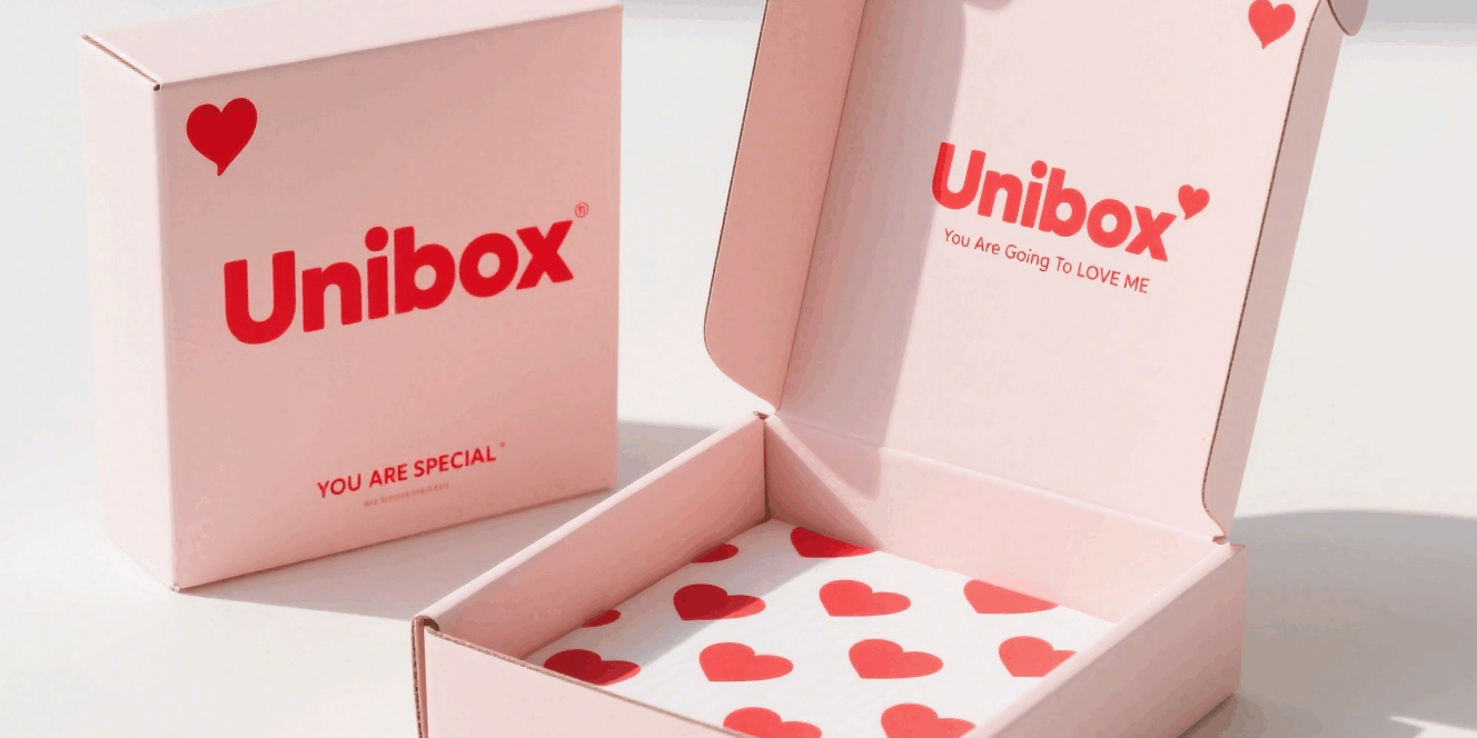 Custom corrugated shipping box