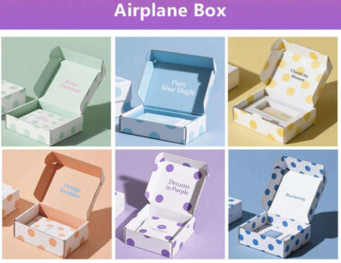 Custom printed corrugated shipping box