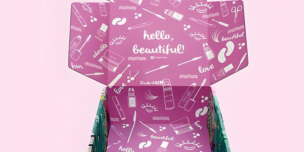 shoe packaging box for mailer