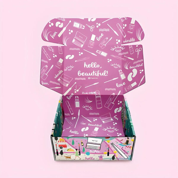 shoe packaging box for mailer