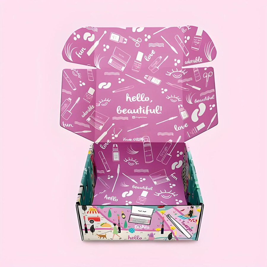 shoe packaging box for mailer