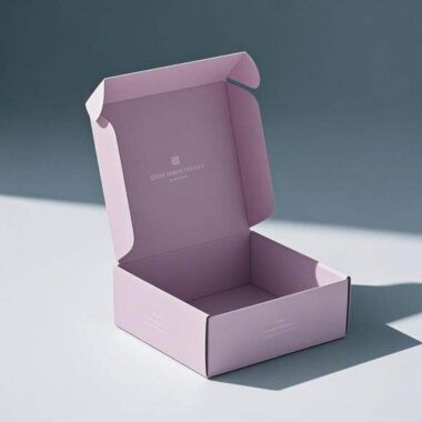 Custom printed subscription packaging box