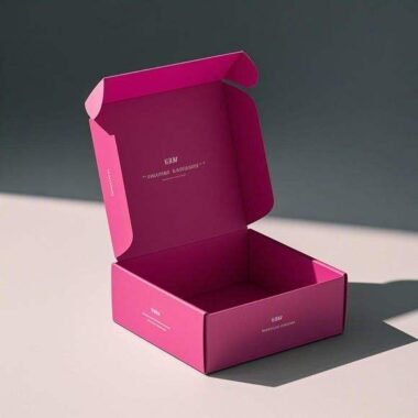 Custom printed subscription packaging box