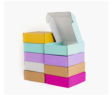 Custom recyclable foldable paper box