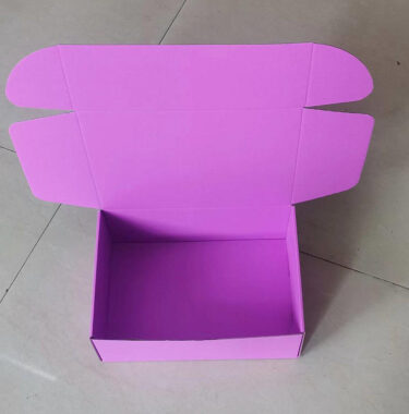 Custom recyclable foldable paper box