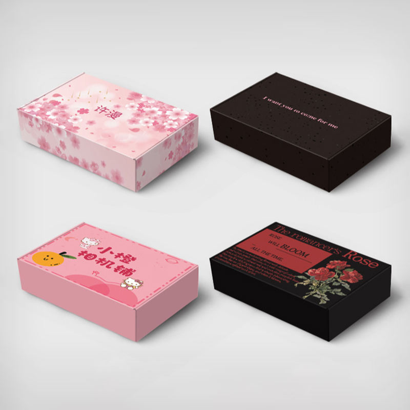 corrugated shipping boxes for skincare