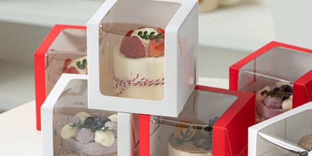 3 Inch Cake Display Boxes