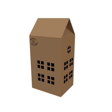 foldable gift paper box with digital printing