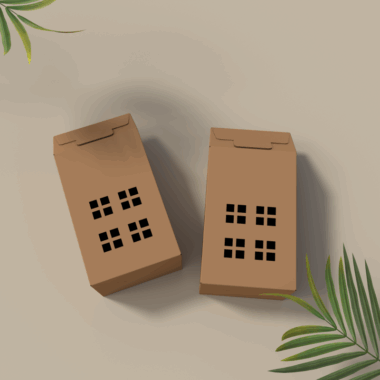 foldable gift paper box with digital printing